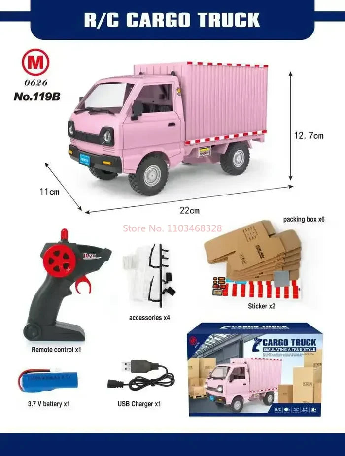 CargoTruck™ Caminhão Elétrico de Carga com Controle Remoto