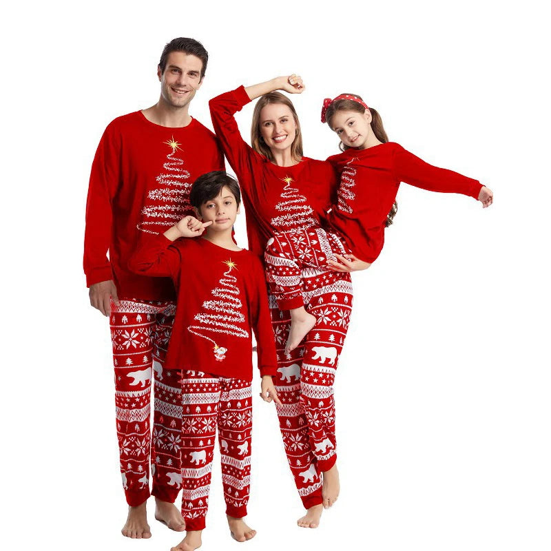 2024 Pijamas de Natal Combinado para Toda a Família