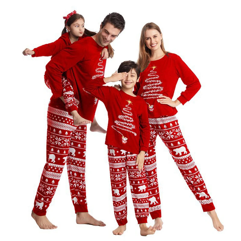 2024 Pijamas de Natal Combinado para Toda a Família