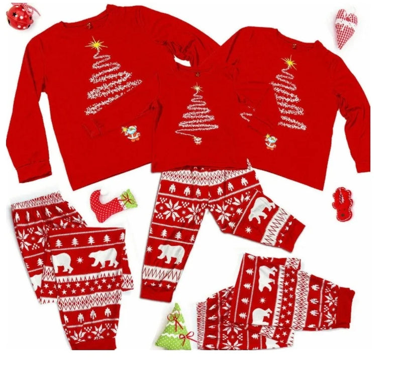 2024 Pijamas de Natal Combinado para Toda a Família