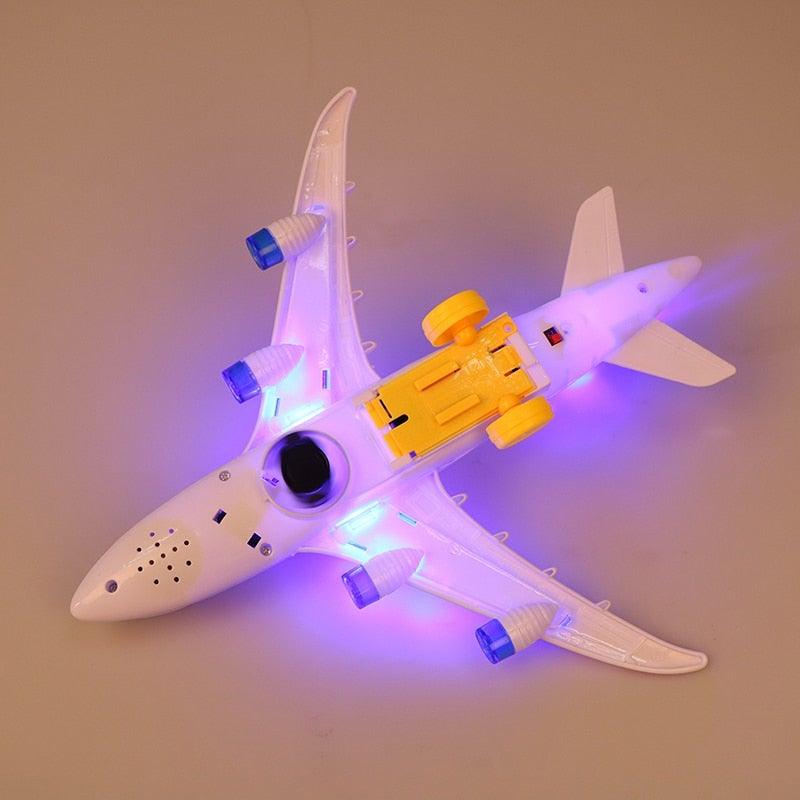 Avião de brinquedo com luz brilhante e som, Airbus A380 - ImpactStor