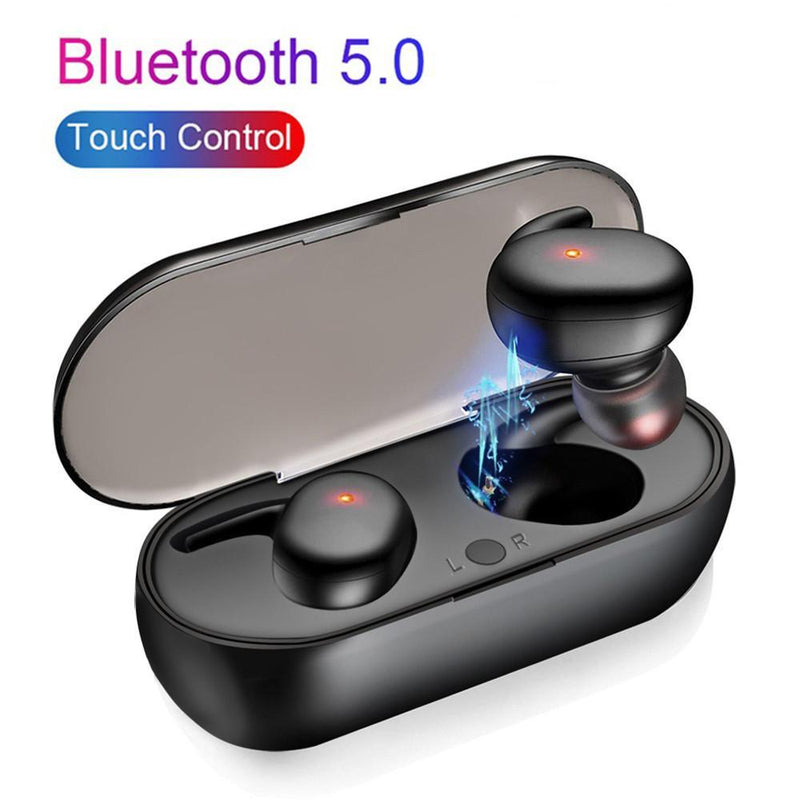 Fone de ouvido Bluetooth 5.0 Com 0  redução de ruído no ouvido Para telefone inteligente Android e iOS - ImpactStor