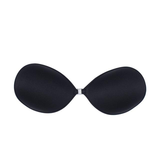 Sutiã de silicone invisível push up sexy sem alças sutiã stealth adesivo backless - ImpactStor