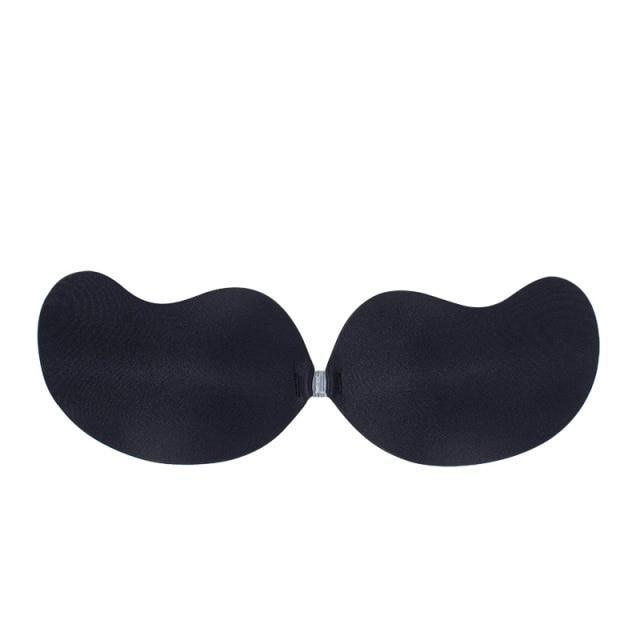 Sutiã de silicone invisível push up sexy sem alças sutiã stealth adesivo backless - ImpactStor